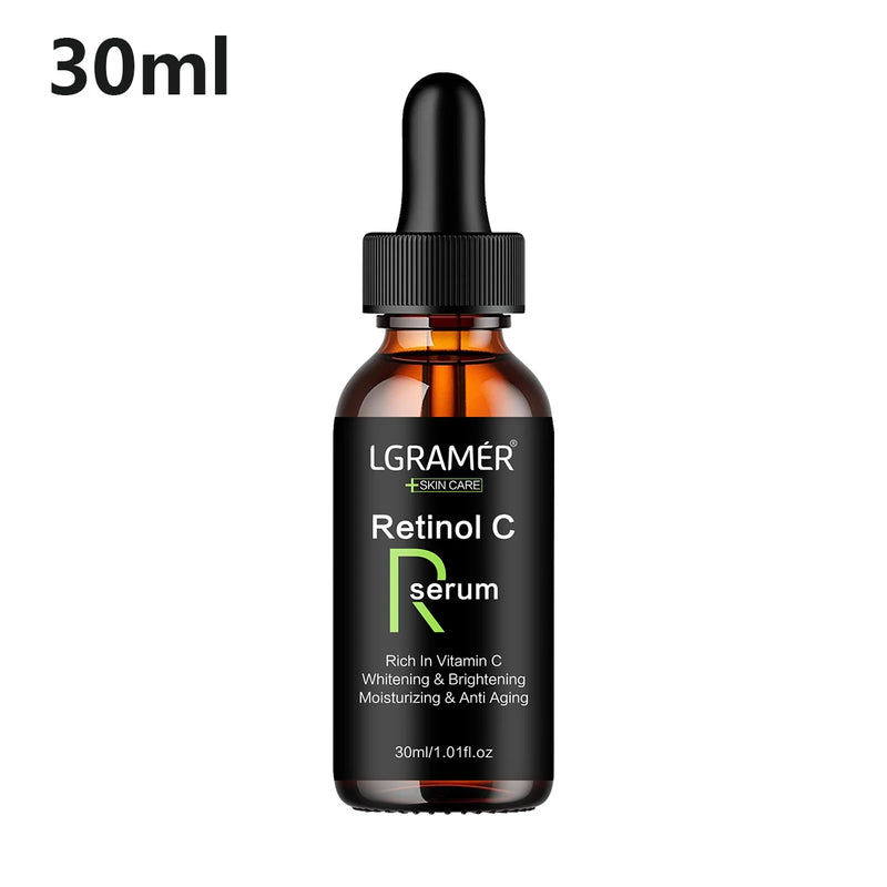 Retinol Envelhecimento Elimina as Rugas Serum Serum de Encolhimento de Poros Serum Branqueador Serum Hidratante Manchas de Pigmento Remover Óleo de Reafirmação do Rosto