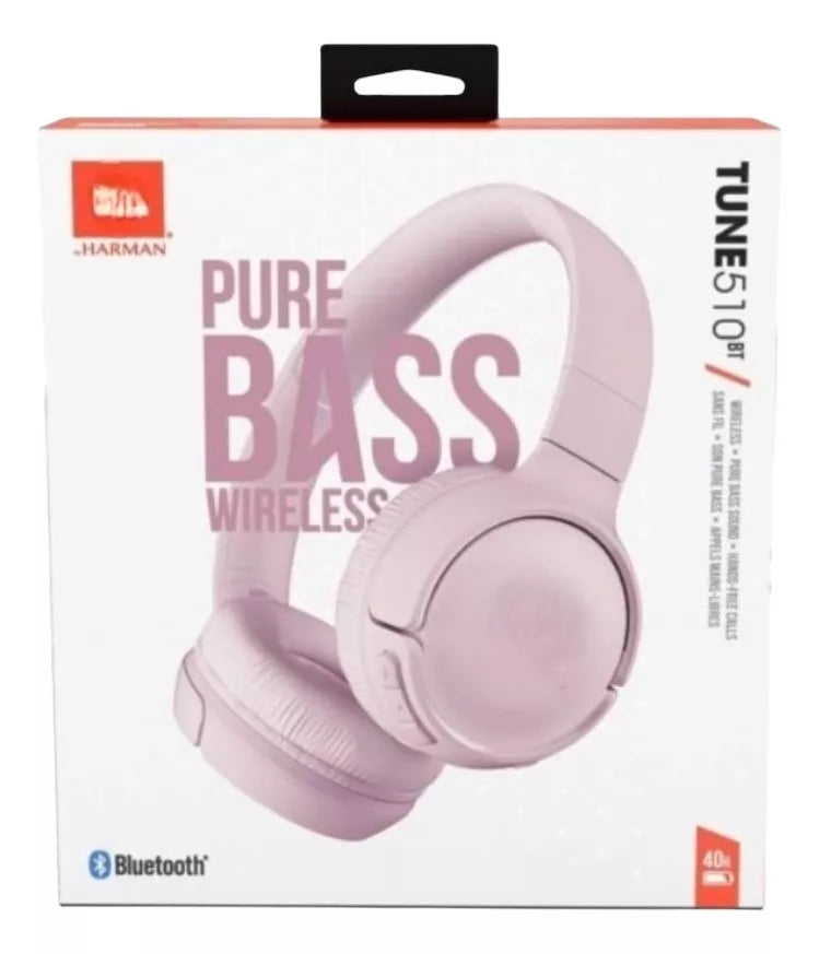 Fone De Ouvido Compatível Com Jbl Tune 510bt Com Microfone branco